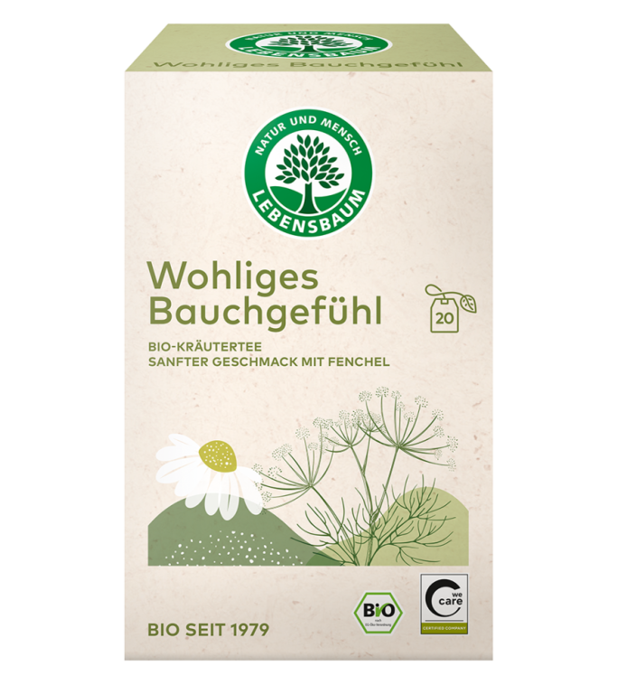 Wohliges Bauchgefühl Tee bio